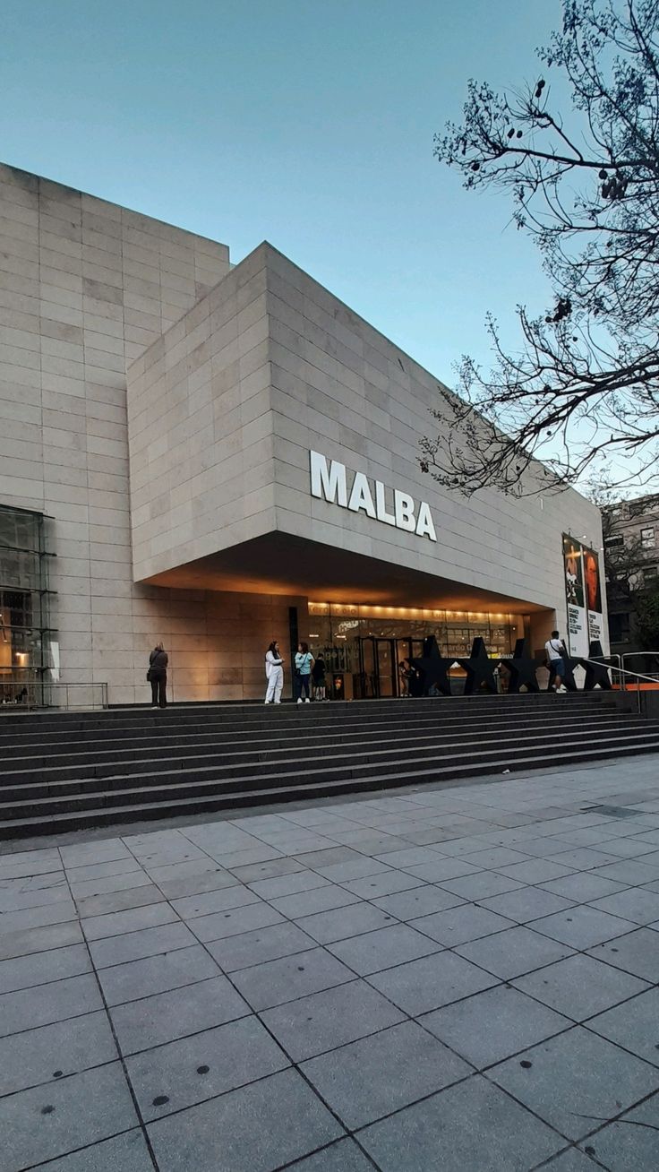 MALBA museum modern facade